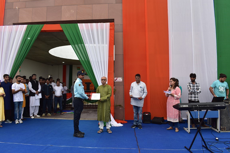 IIM Udaipur Celebrates India's 77th Independence Day with Enthusiasm and Fervor