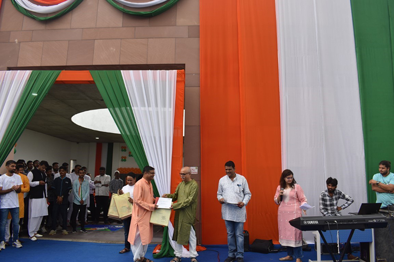 IIM Udaipur Celebrates India's 77th Independence Day with Enthusiasm and Fervor