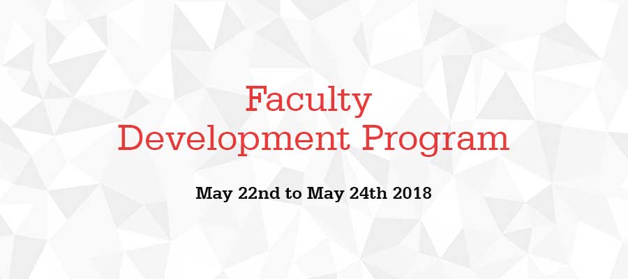 Faculty Development Program WAC and Case Study Teaching