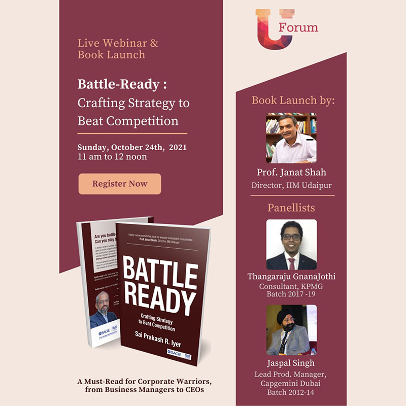 Book Launch: Battle Ready - Crafting Strategy to Beat Competition