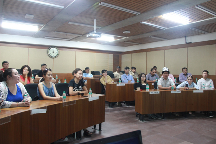 Youth Delegates from Kyrgyzstan visit IIM Udaipur