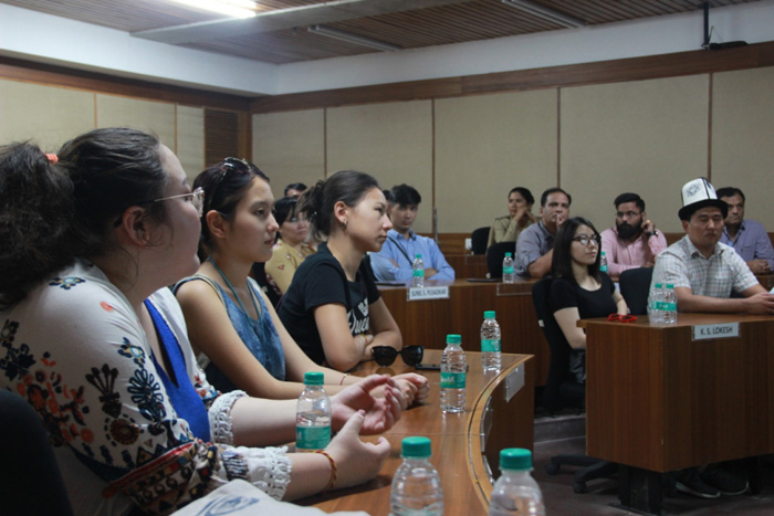 Youth Delegates from Kyrgyzstan visit IIM Udaipur