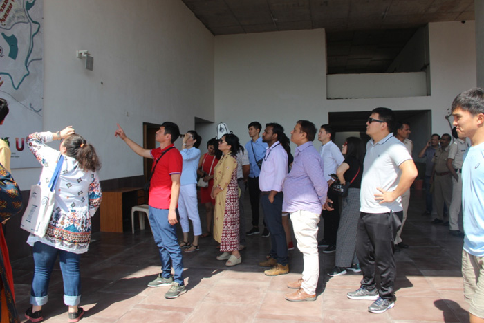Youth Delegates from Kyrgyzstan visit IIM Udaipur