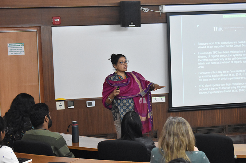 IIM Udaipur hosts Prof. Jagjit Plahe for a talk on Organising for change through Participatory Guarantee Systems: A Focus on Small Producers in India