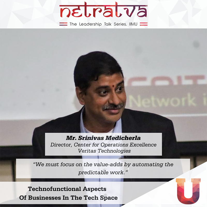 Netratva - Mr. Bhooshan Thakar, VP, Engineering and Mr. Srinivas Medicherla, Director