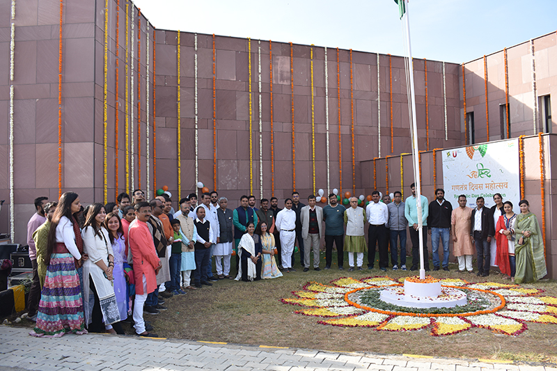 IIM Udaipur celebrated the 75th Republic Day of India on January 26, 2024