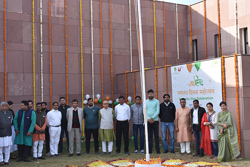 IIM Udaipur celebrated the 75th Republic Day of India on January 26, 2024