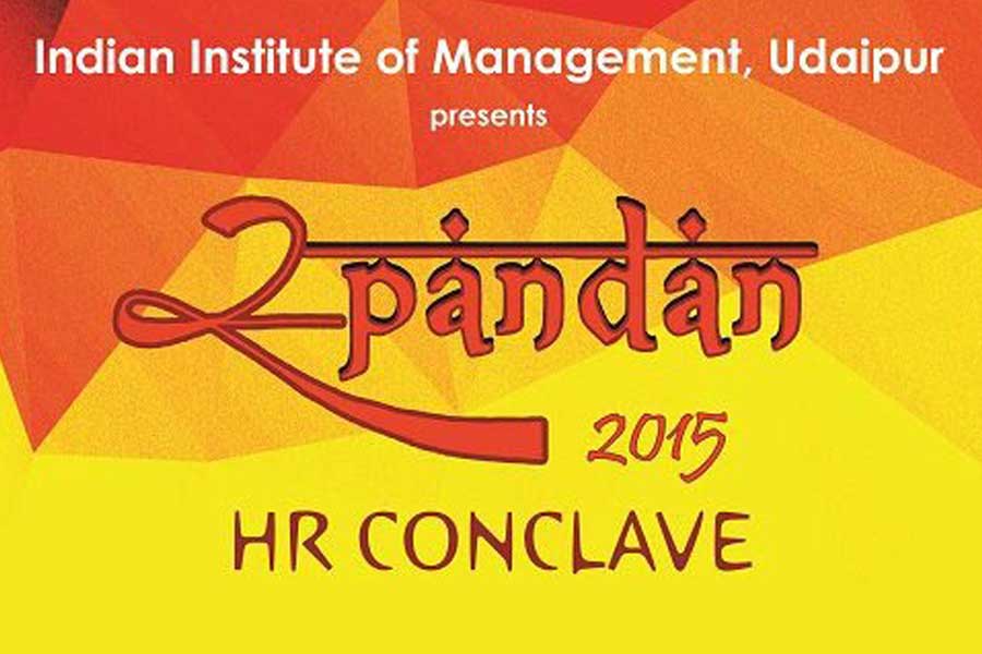  Spandan 2015 - 3rd HR Conclave of IIM Udaipur 