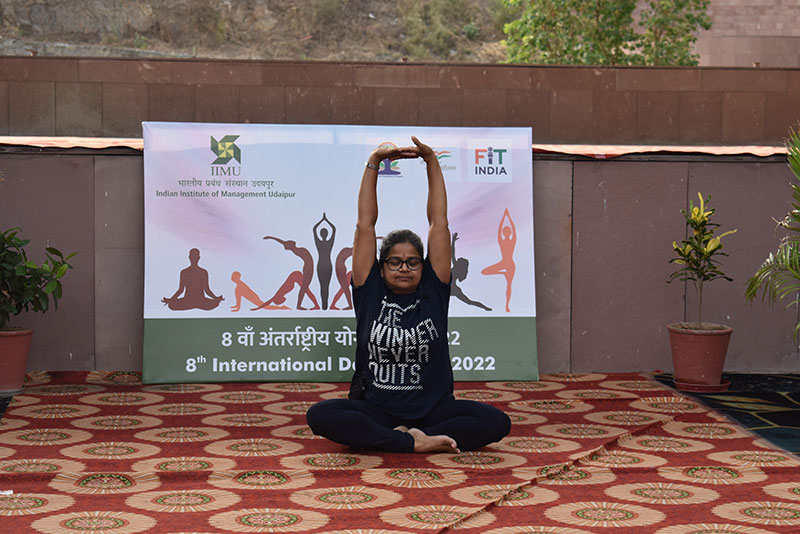 IIMU Celebrates 8th International Yoga Day at the Campus