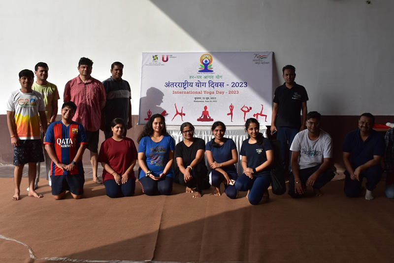 IIM Udaipur Celebrates 9th International Yoga Day at the Campus