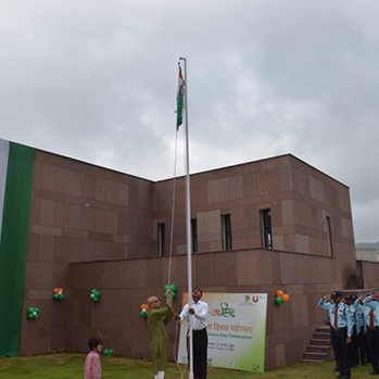 IIM Udaipur Celebrates India's 77th Independence Day with Enthusiasm and Fervor