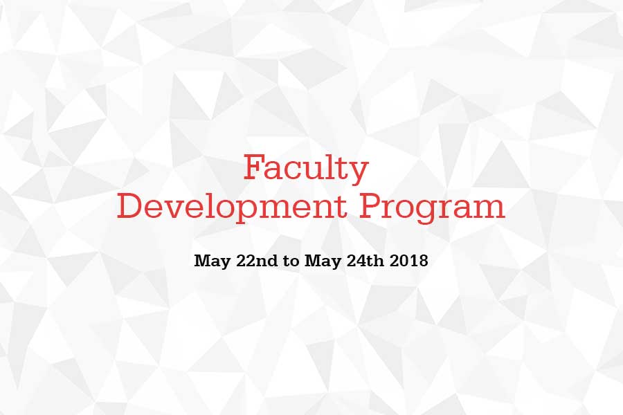 Faculty Development Program WAC and Case Study Teaching