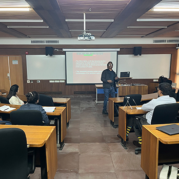IIM Udaipur hosts Prof. Ramaswami Mahalingam for a talk on Dignity, culture and Janitorial work: An intersectionality perspective