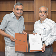 Prof. Ashok Banerjee takes over the charge of New Director at IIM Udaipur