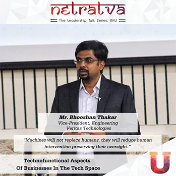 Netratva - Mr. Bhooshan Thakar, VP, Engineering and Mr. Srinivas Medicherla, Director
