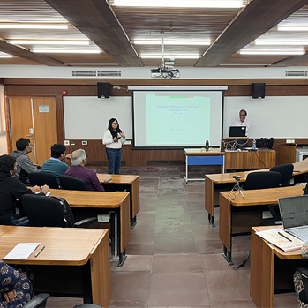 IIM Udaipur hosts Prof. Raja P. Velu for a talk on Parsimonious Modeling and Forecasting of Chronological Data