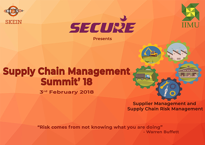 Supply Chain Management Submmit'18