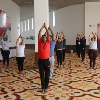IIM Udaipur Celebrates 10th International Yoga Day at the Campus