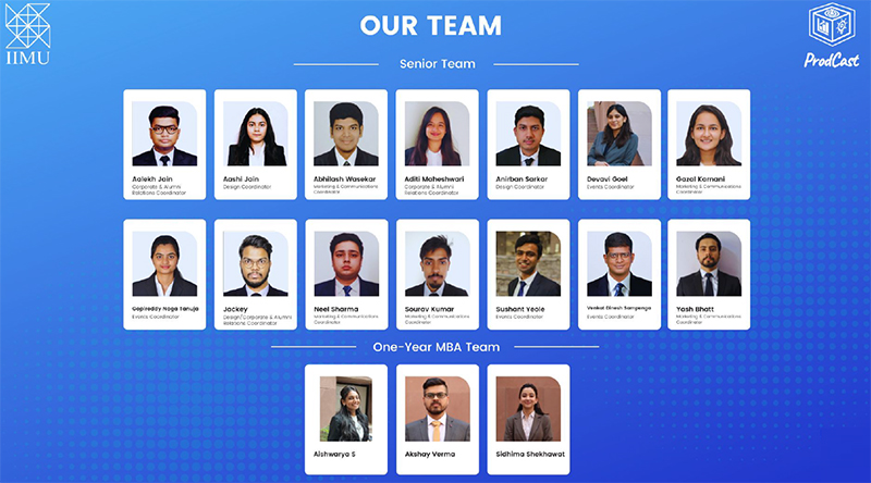 ProdCast Two-Year MBA and One-year MBA(2021-2023) Member