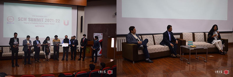 Interaction with industry speakers during SCM Summit 2021-22