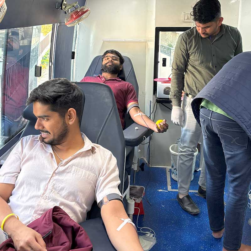 Blood Donation Drive: A Noble Initiative by Team Prayatna and the Social Outreach Cell