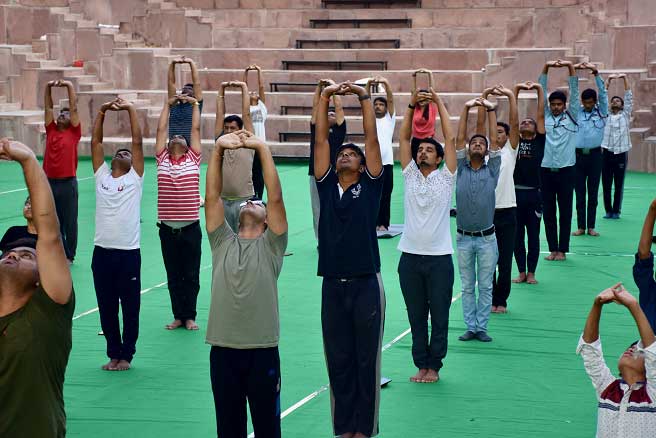 International Yoga Day at IIM Udaipur