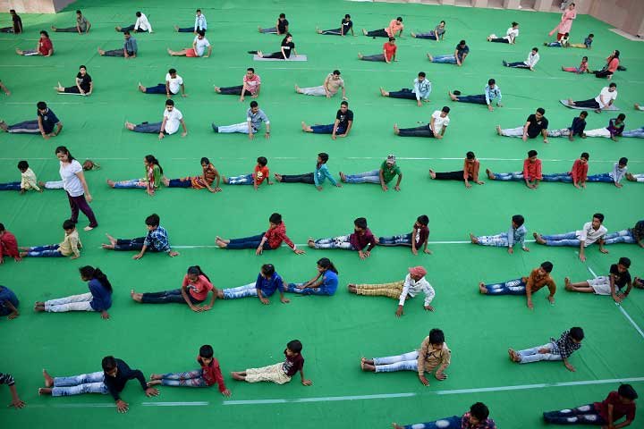 International Yoga Day at IIM Udaipur