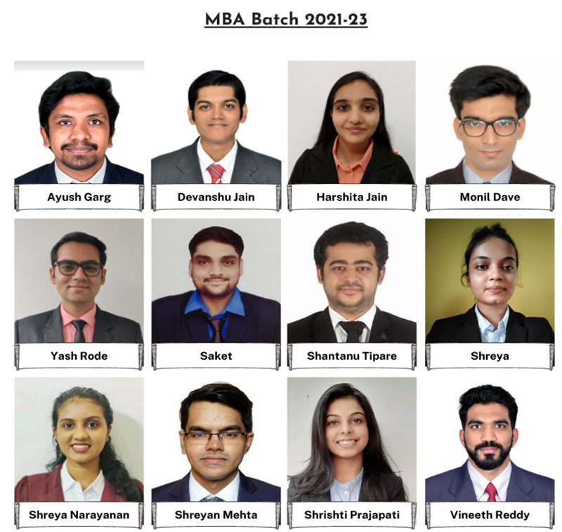 Two Year MBA (2021-23) Finomina Members