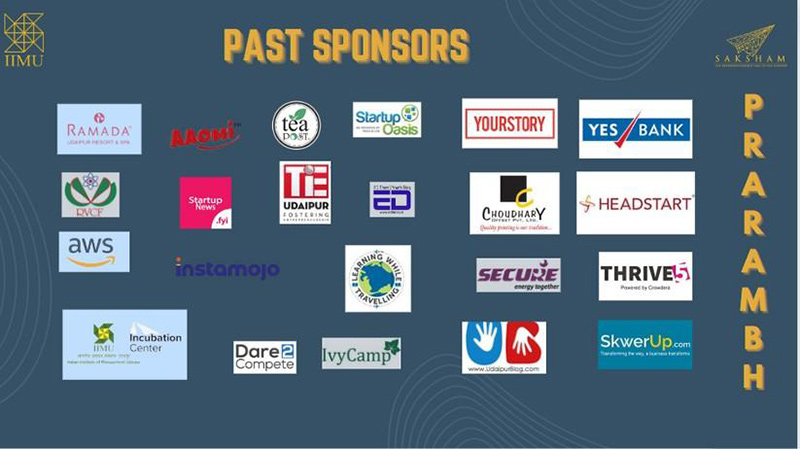 Sponsors for PRARAMBH