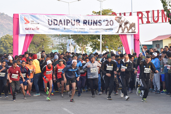 IIM Udaipur - Udaipur Runs v3.0 ‘Run with Jawans’
