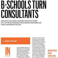 B-Schools Turn Consultants