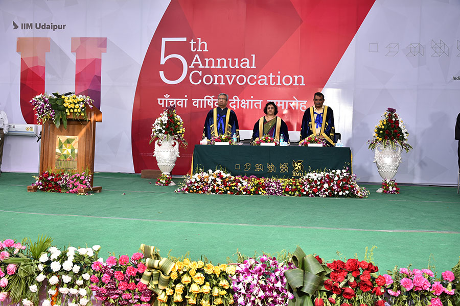 IIMUâ€™s 5th Annual Convocation