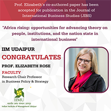 Africa rising: Opportunities for advancing theory on people, institutions, and the nation state in international business