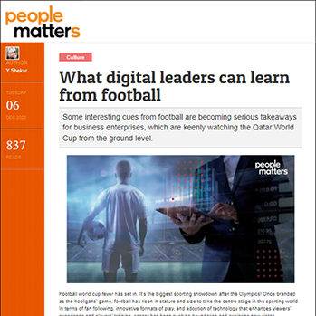 What Digital Leaders can Learn from Football